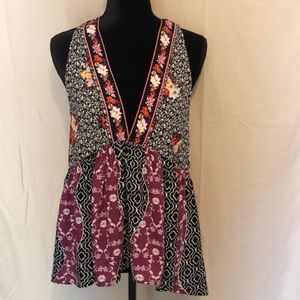 Free the People summer floral size L